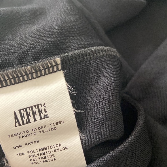 Moschino 3/4 Sleeve Black Dress. - Picture 7 of 8